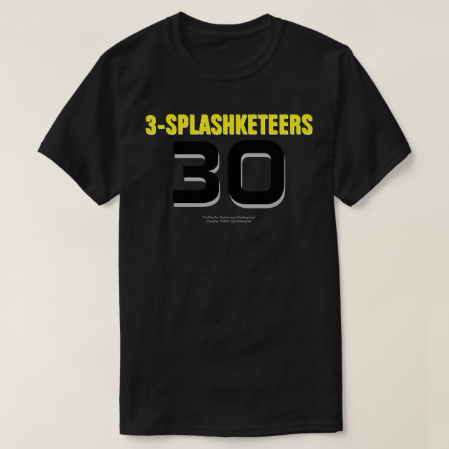 3-SPLASHKETEERS:30 T-Shirt (Design framsida)