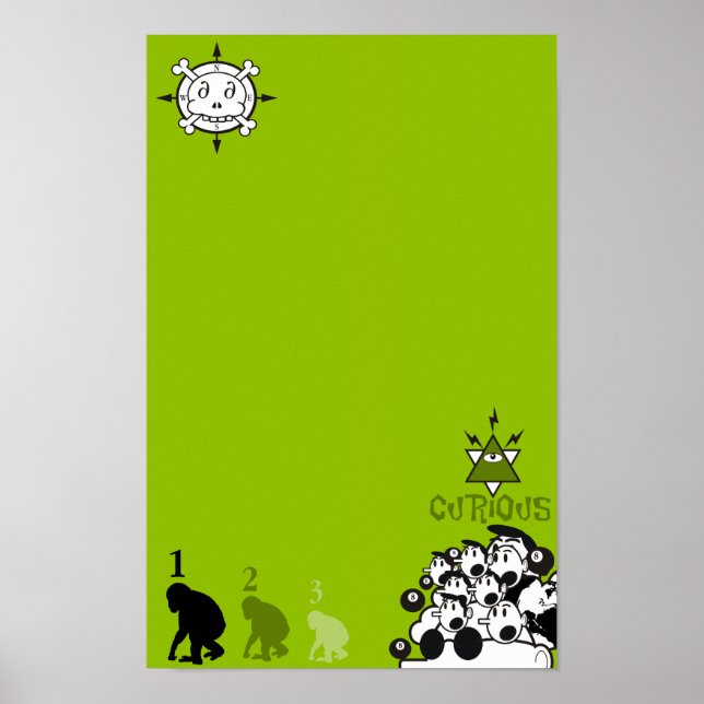 3-stegsdevolution poster (Framsidan)