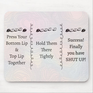 3 steps to Shut Up Funny Custom Text Musmatta