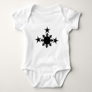 3 stjärnor och en sol t shirt