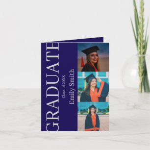 3 studentfest av fotosidotypografi, Elegant Inbjudan