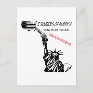 3 symboler vita vykort