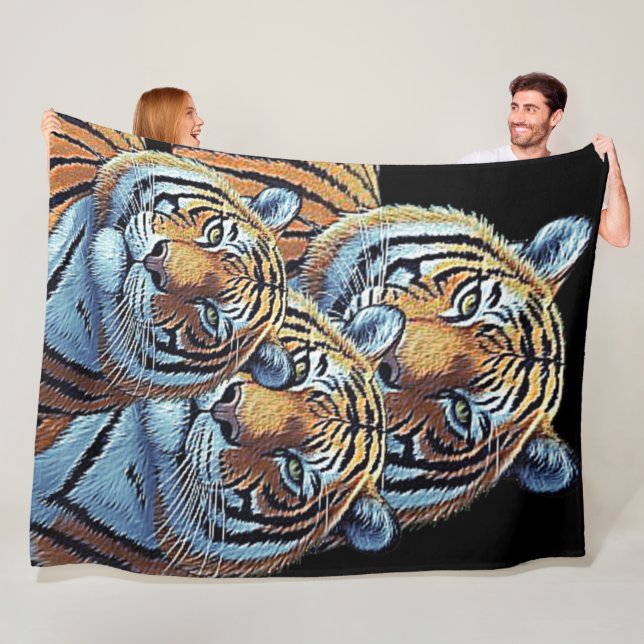 3 TIGARE FLEECEFILT (På plats)