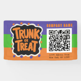 3 tonad trunk eller behandling av Halloween QR Bus