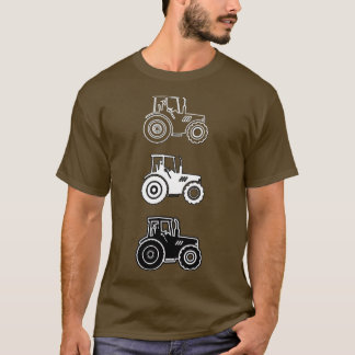 3 TRAKTORER T SHIRT