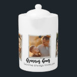 3 Tre foto Modern Elegant Collage Family Kärlek<br><div class="desc">Vi presenterar vår moderna och chic personlig fotosamlingprodukt! Med det här snyggten kan du skapa ett unikt kollage av ett slag som innehåller dina egna personliga foton. Välj bara dina favoritbilder eller bilder och lägg till dem i vår fördesignade fotosamlingsmall. Vår mall har ett vackert skrivmanus för elegant av typografi...</div>