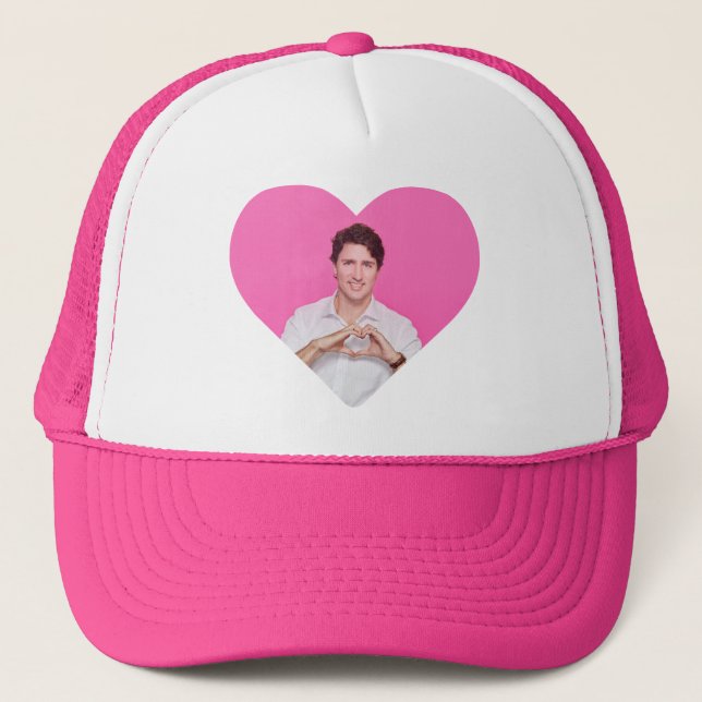 <3 Trudeau Truckerkeps (Framsida)