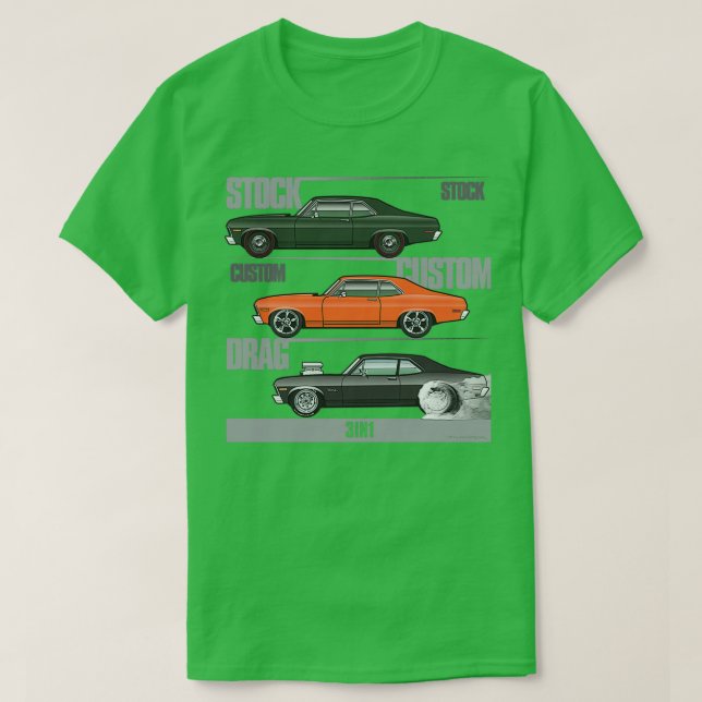 3 tum1 6872 Novas II T Shirt (Design framsida)