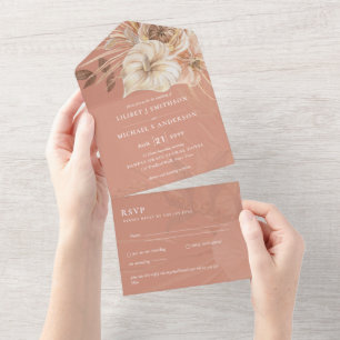 3 tum1 BOHO Pampas Grass Terracotta Bröllop OSA