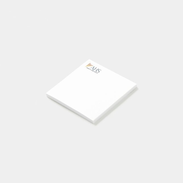 3 tum x 3 tum AHS fästpunkter Post-it Block (Vinklad)