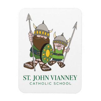 3 tum x 4 tum Litet Vikings Flexibla fotopatecken Magnet