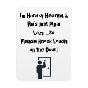 3 tum x 4 tum Magnet for front door FUNNY