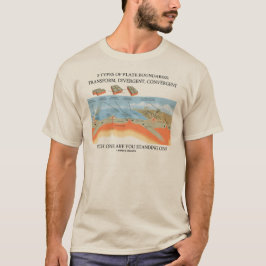 3 typer av pläterar gränser - som stå på? tee shirt