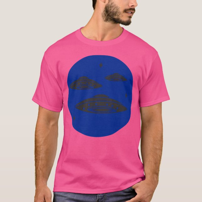 3 Ufos T Shirt (Framsida)