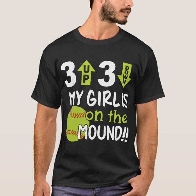 3 upp 3 besegrar min flicka är på t shirt (Framsida)