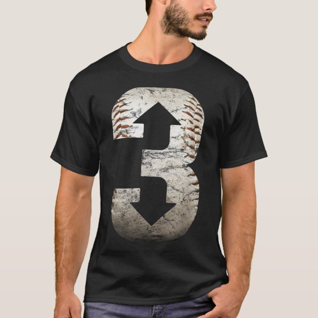 3 Upp 3 Ner Tre Upp Tre Ner T Shirt (Framsida)