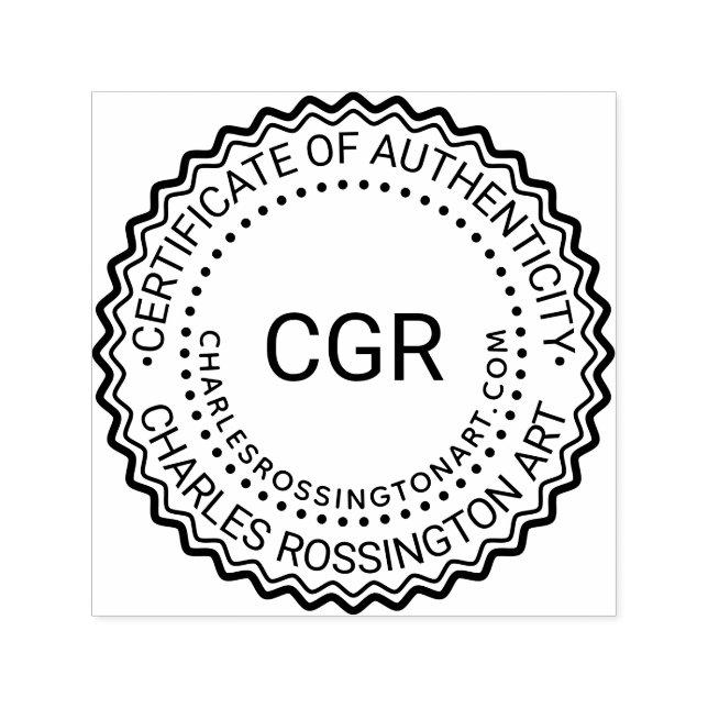 3 Ursprungligt autentiseringscertifikat #6 Namn UR Självfärgande Stämpel (Design)