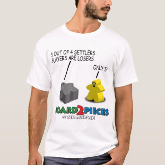 3 ut ur 4 nybyggarespelare är Losers. Tee Shirt