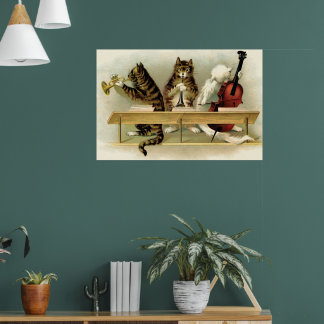 3 Vintagar - positiv musikkatalog Poster