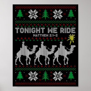 3 vise män ikväll rider vi jul poster