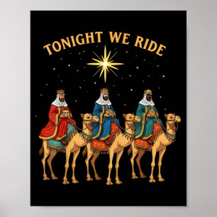 3 vise män ikväll rider vi jul poster