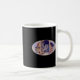 3 Vita husets idioter Trump Vance Bondi Noem Hegse Kaffemugg