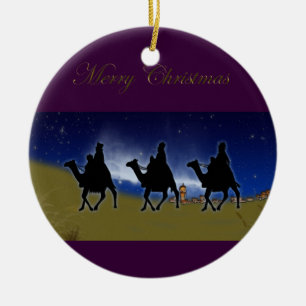 3 Wise Manar Bethlehem jul Ornament