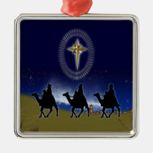 3 Wise Manar & Star of Bethlehem jul Ornament