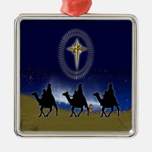 3 Wise Manar & Star of Bethlehem jul Ornament (Framsidan)