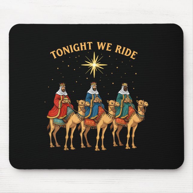 3 Wise Men Tonight We Ride Christmas  Musmatta (Framsidan)