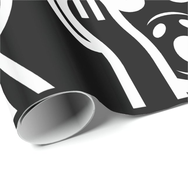 3 Wise Monkey Emoji Presentpapper (Rullad Hörn)