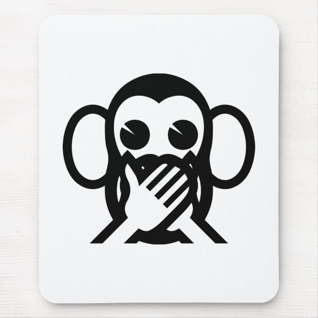 3 Wise Monkey Iwazaru 言 わ ざ る tala NO Evil Emoji Musmatta (Framsidan)
