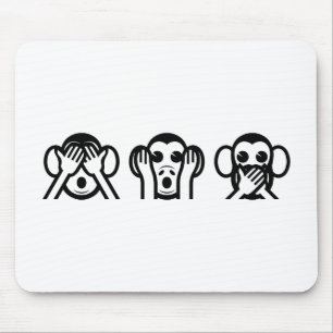 3 Wise Monkeys Emoji Musmatta