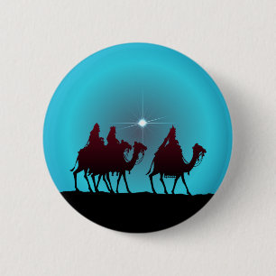 3 WISEMEN & STJÄRNA av SHARON SHARPE Knapp