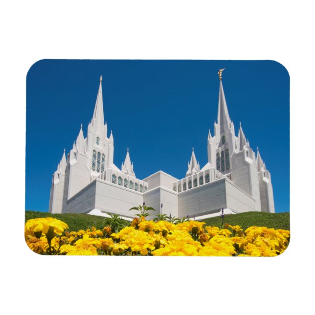 3"x4" Photo Magnet San Diego Temple (Horisontell)