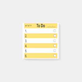 3" x 3" Post-it® Notes ToDo Post-it Block