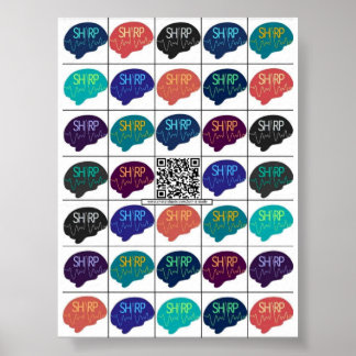 3" X 4" Posterkort Poster