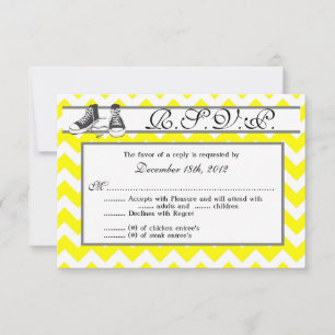 3 x 5 R.S.V.P. Svara Card Teenage Sneakers Chevron OSA Kort
