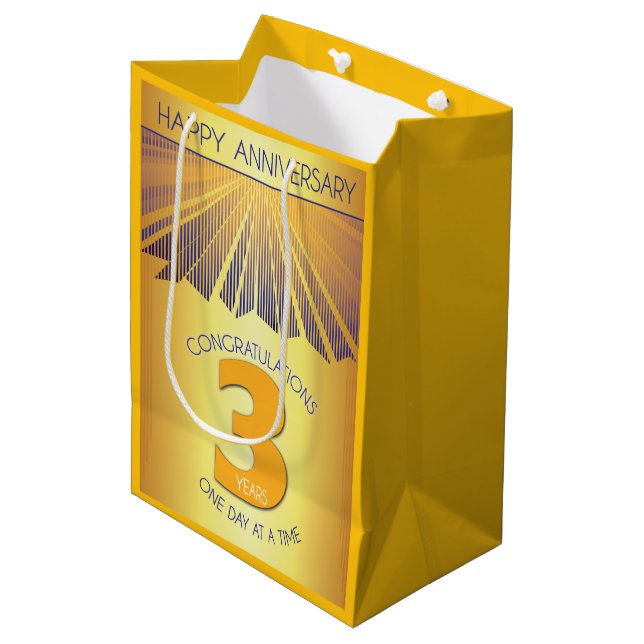 3 Year | Golden Ray 12 Step Anniversary (Framsidan Vinklad)