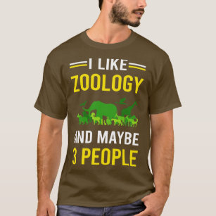3 Zoologist för personer T Shirt
