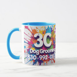 3C Dog Grooming Mugg