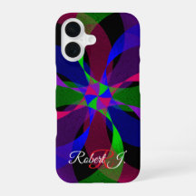 3D 2D Geometric Hybrid iPhone 16 Case