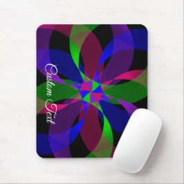 3D 2D Hybrid Geometric Mouse Pad Musmatta