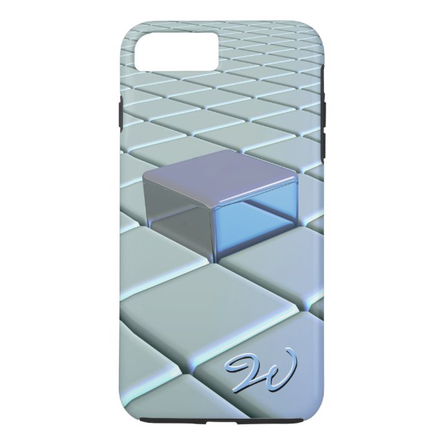 3D 3-rutnät Case-Mate iPhone Skal (Baksida)