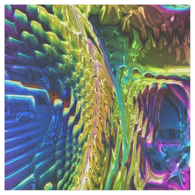 3D-Abstrakt Art 16A-16B Alternativ Anpassningsbar  Tyg (Närbild)