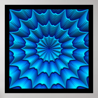3D-Abstrakt Art 4-8 Image Options Poster