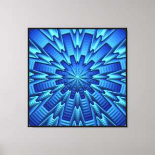 3D-Abstrakt Artikel 1a Canvastryck