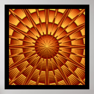 3D-Abstrakt Artikel 2A Poster