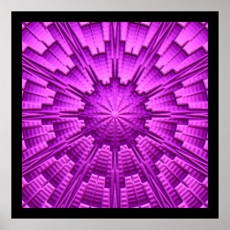 3D-Abstrakt Artikel 3 Poster