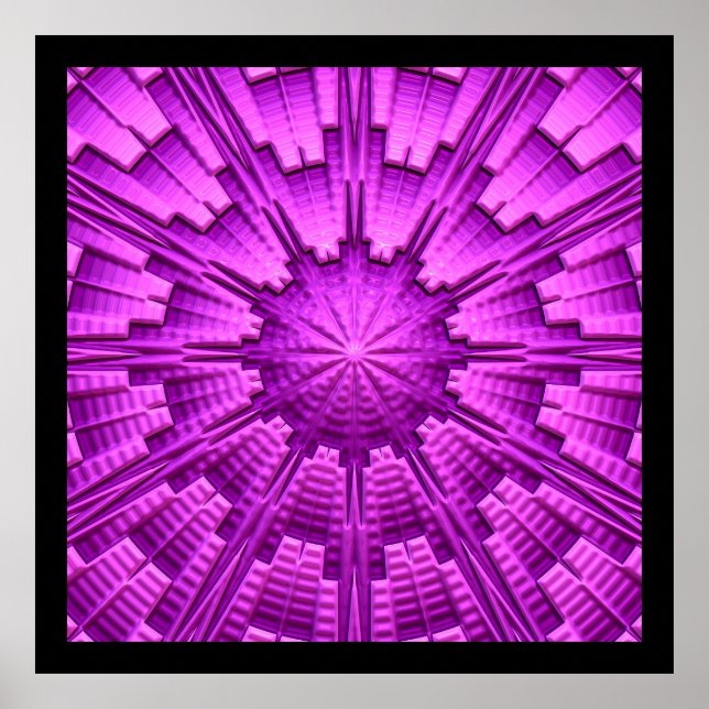 3D-Abstrakt Artikel 3 Poster (Framsidan)